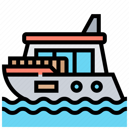 Boat, cruise, ship, travel, yacht icon - Download on Iconfinder