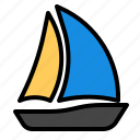 boat, sail