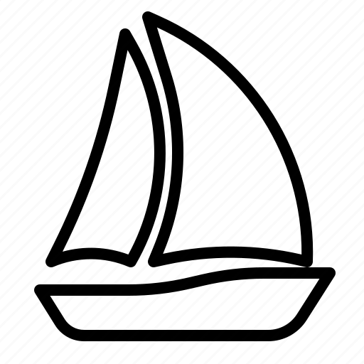 Boat, sail, sailboat icon - Download on Iconfinder