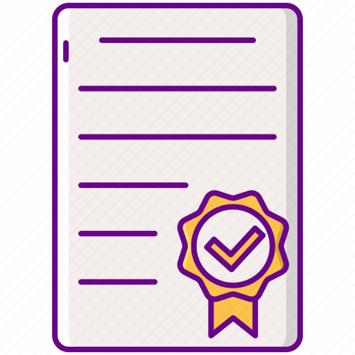 Certification, agency, document icon - Download on Iconfinder