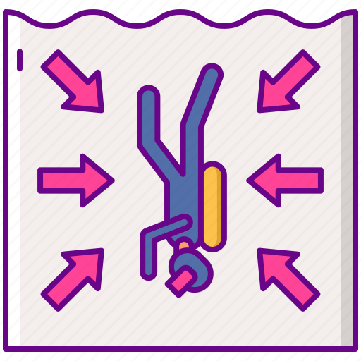 Decompression, sickness, diving icon - Download on Iconfinder