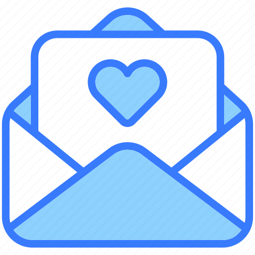 Love letter, heart, letter, love-message, message, envelope, mail icon - Download on Iconfinder
