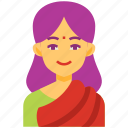 woman, indian, people, india, culture, person, traditional