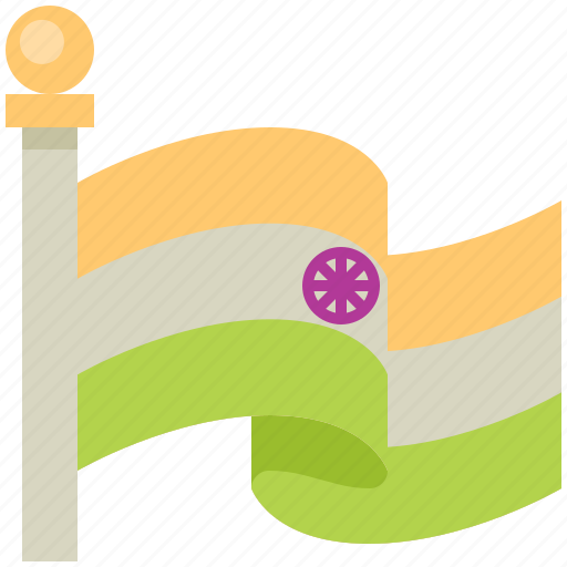 Flag, indian, rupee, india, country, nationality, nation icon - Download on Iconfinder