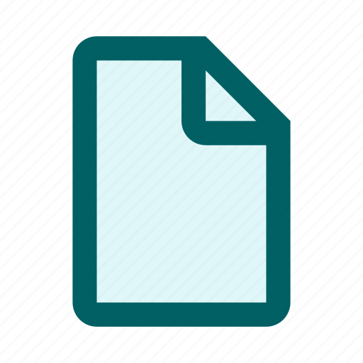 Blank, document, extension, file, file format, format, paper icon - Download on Iconfinder