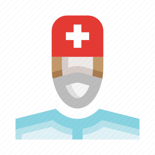 Doctor, face mask, medical, man icon - Download on Iconfinder