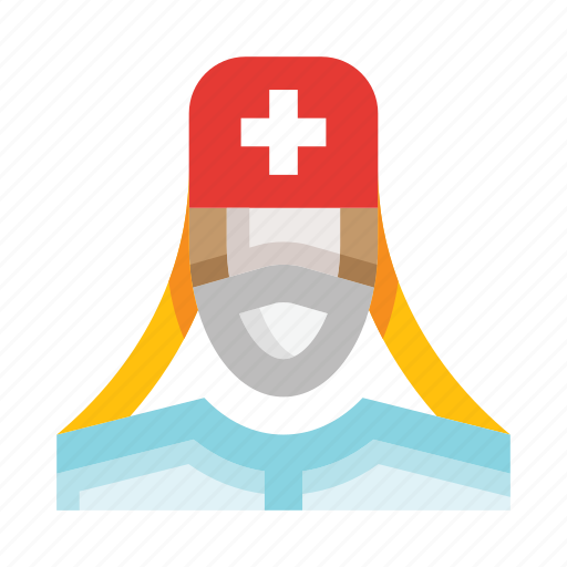 Doctor, face mask, medical, nurse, woman icon - Download on Iconfinder