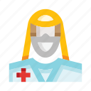 doctor, face mask, medical, woman