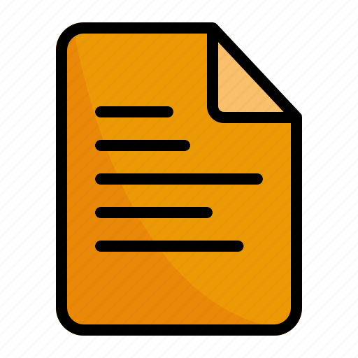 Document, file, paper, documentation, sheet, data icon - Download on Iconfinder