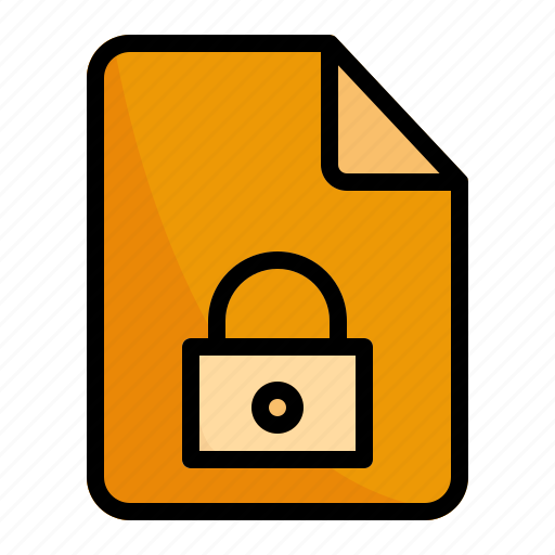 Document, file, paper, documentation, sheet, data, security icon - Download on Iconfinder