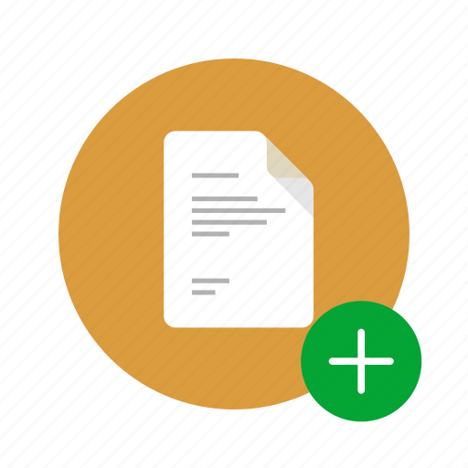 Add, docs, document, increase, new, plus, positive icon - Download on Iconfinder