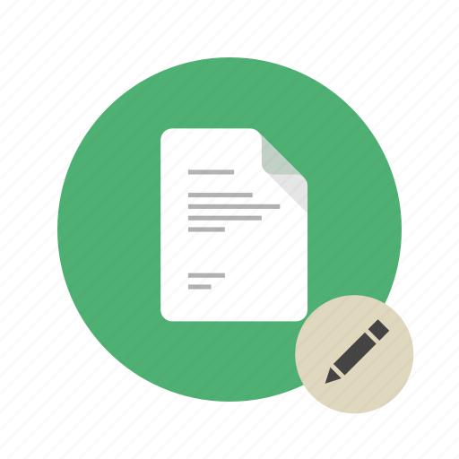 Docs, document, edit, new, pen, pencil, write icon - Download on Iconfinder