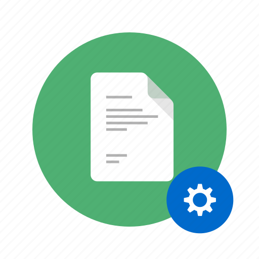 Account, docs, document, file, preferences, settings, user icon - Download on Iconfinder