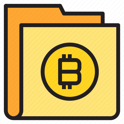Bitcoin, folder, payment, interface icon - Download on Iconfinder