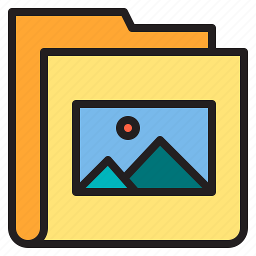 Folder, photo, form, interface icon - Download on Iconfinder