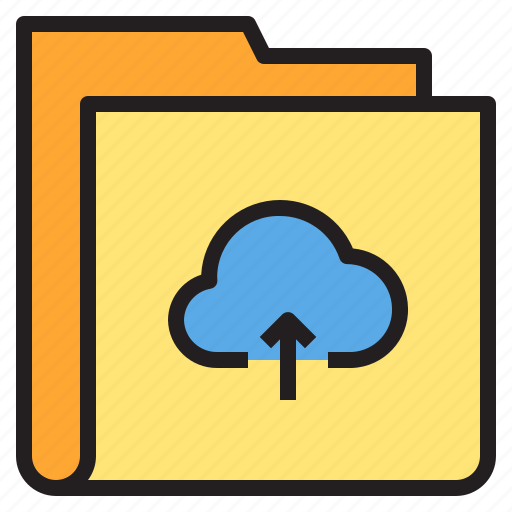 Cloud, folder, upload, interface icon - Download on Iconfinder