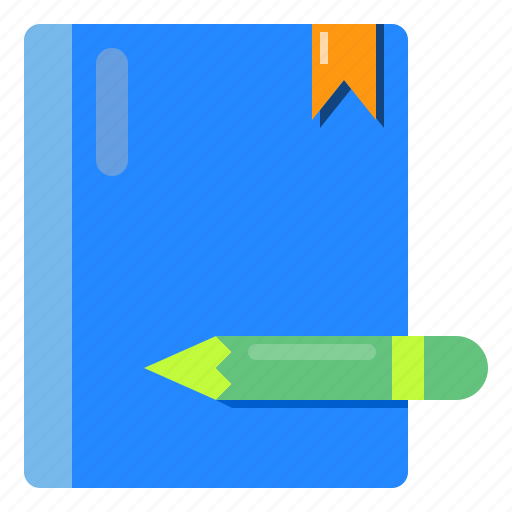 Book, education, learning, pencil, reading icon - Download on Iconfinder