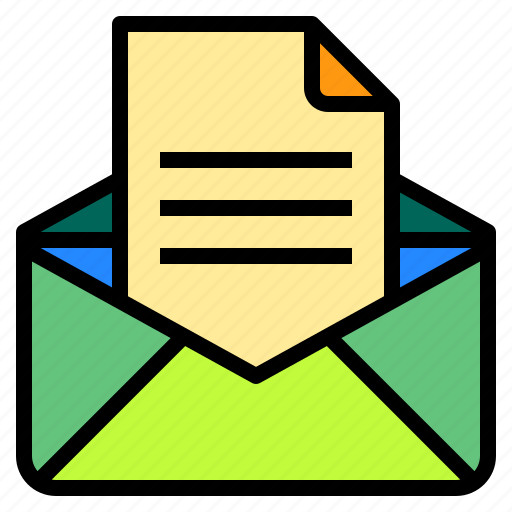 Document, email, folder, mail, message icon - Download on Iconfinder