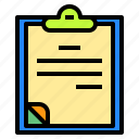 clipboard, document, file, files, folder
