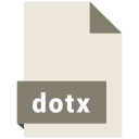 document, dotx, extension, file, format