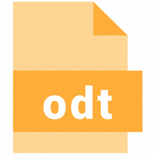 Odt, opendocument text document icon - Download on Iconfinder
