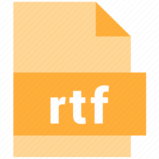Extension, file, file format, rtf icon - Download on Iconfinder