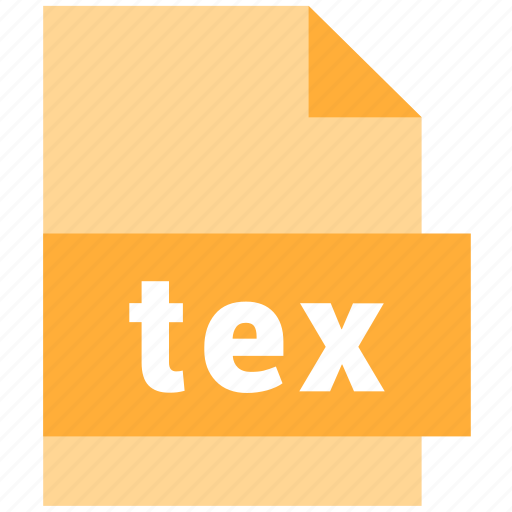 Extention, file, tex, type icon - Download on Iconfinder