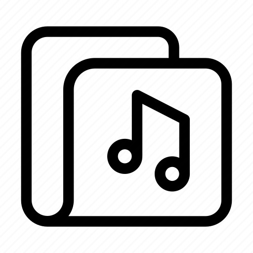 Music, audio, folder icon - Download on Iconfinder