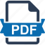 pdf, file, document, file type, folder, paper, sheet 