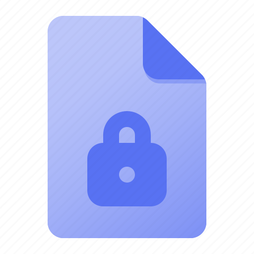 Lock, page, protection, safe, secure, security icon - Download on Iconfinder