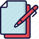 document, documentation, edit, files, note, pen