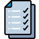 arrow, checklist, documentation, files, note
