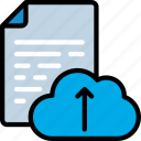 cloud, document, documentation, files, icloud, note, upload