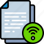 document, documentation, files, internet, note, wifi 