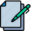 document, documentation, edit, files, note, pen 