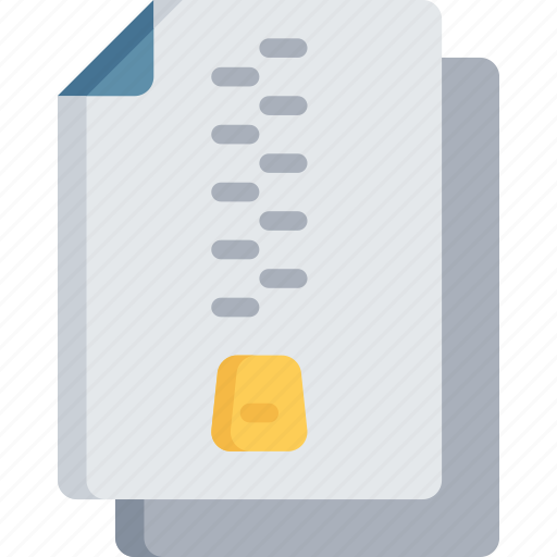 Compressed, document, documentation, files, note, zipped icon - Download on Iconfinder