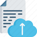 cloud, document, documentation, files, icloud, note, upload
