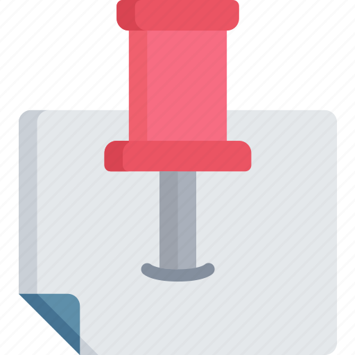 Document, documentation, files, note, pinned, saved icon - Download on Iconfinder
