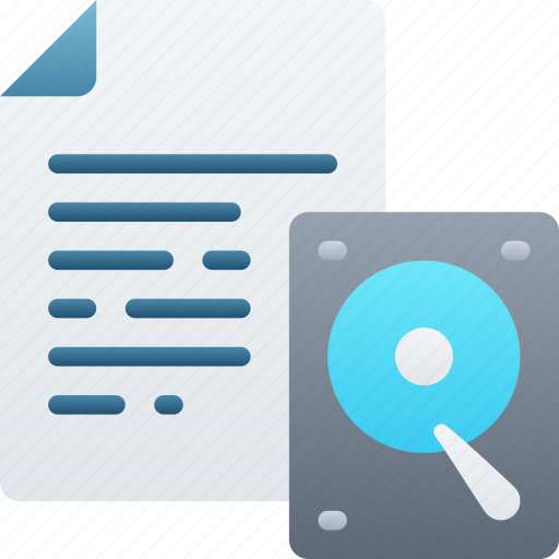 Backup, document, documentation, files, hard drive, note icon - Download on Iconfinder