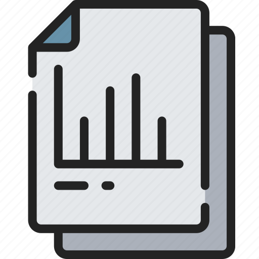 Document, documentation, files, graph, note, stats icon - Download on Iconfinder