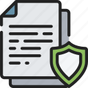 document, documentation, files, note, secure, shield