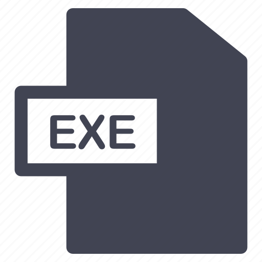 Exe, file, document, documents, extension, format, paper icon - Download on Iconfinder
