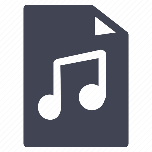 Music, audio, document, file, sound icon - Download on Iconfinder