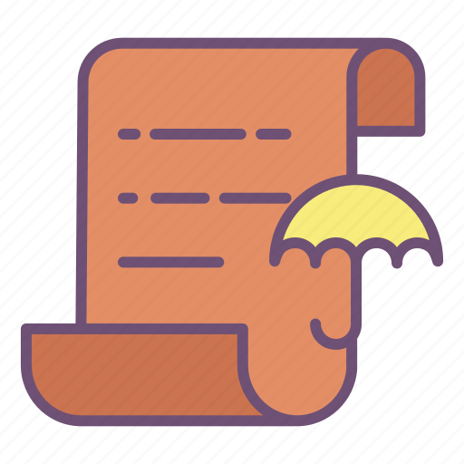 Insurance, document icon - Download on Iconfinder