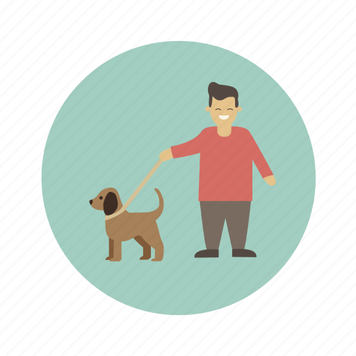 Animals, dog, man, pet icon - Download on Iconfinder