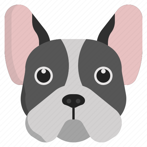 French, bulldog, dog, mammal, breed, animal, pet icon - Download on Iconfinder