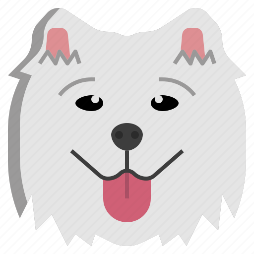 Samoyed, breed, animal, kingdom, dog, mammal, pet icon - Download on Iconfinder