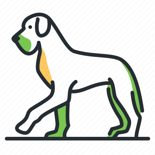 Breed, canine, dog, german mastiff icon - Download on Iconfinder