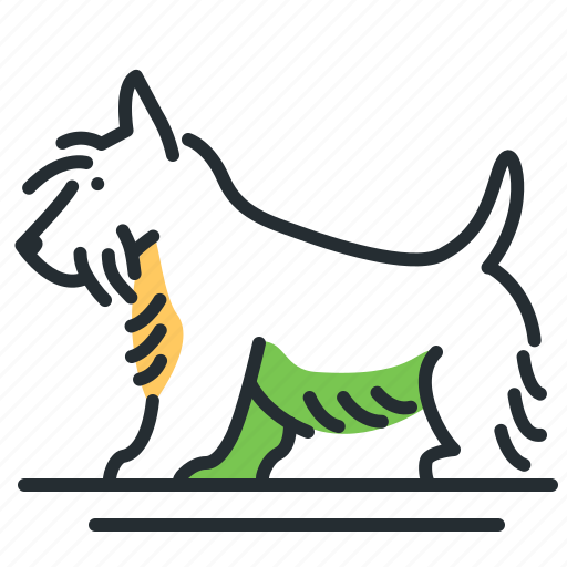 Breed, canine, dog, scottish terrier icon - Download on Iconfinder