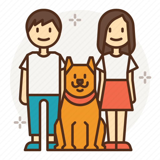 Dog, care, family, pet, animal, human, life icon - Download on Iconfinder
